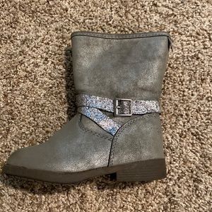 Grey boots size 8T